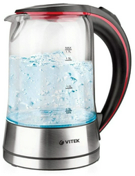 Электрочайник Vitek VT-7009 черно-красный