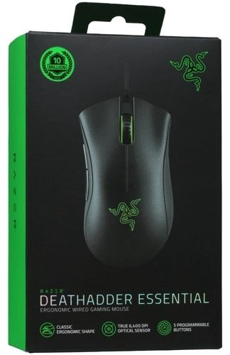 Мышь Razer DeathAdder Essential 2021 RZ01-03850100-R3M1 черный купить,14990