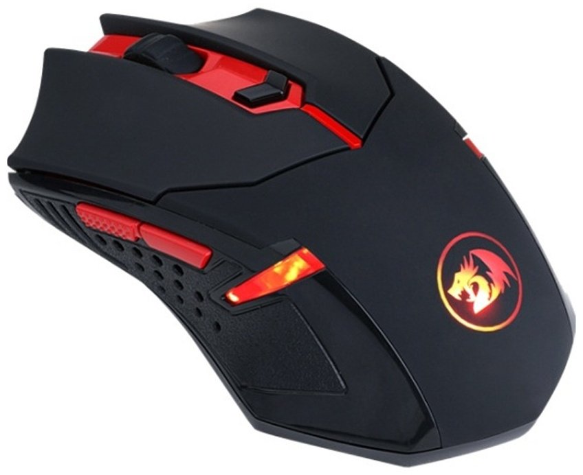 Мышь Redragon M601WL-BA черный купить,NaN