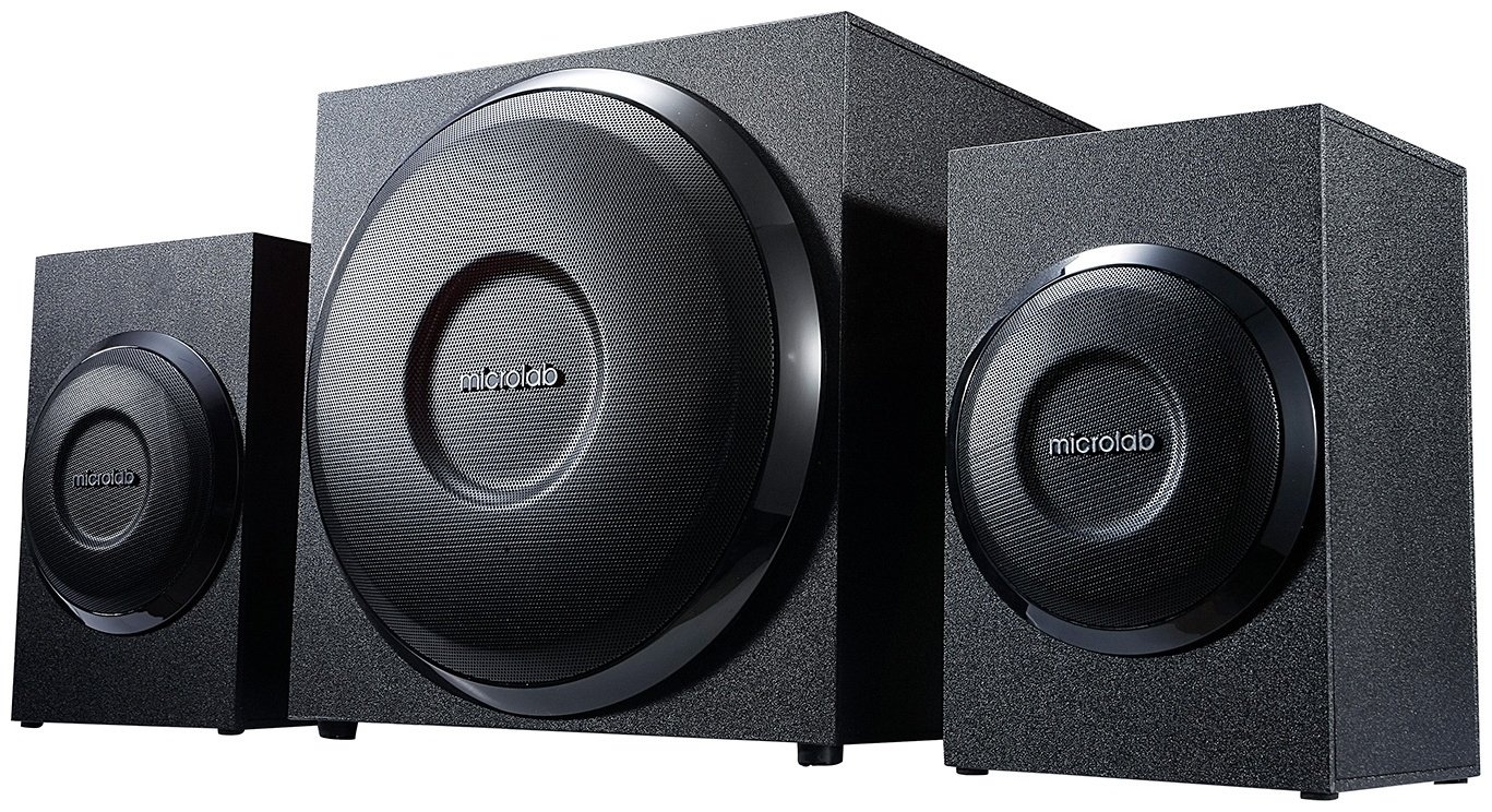 Компьютерные колонки Microlab M-110 черный