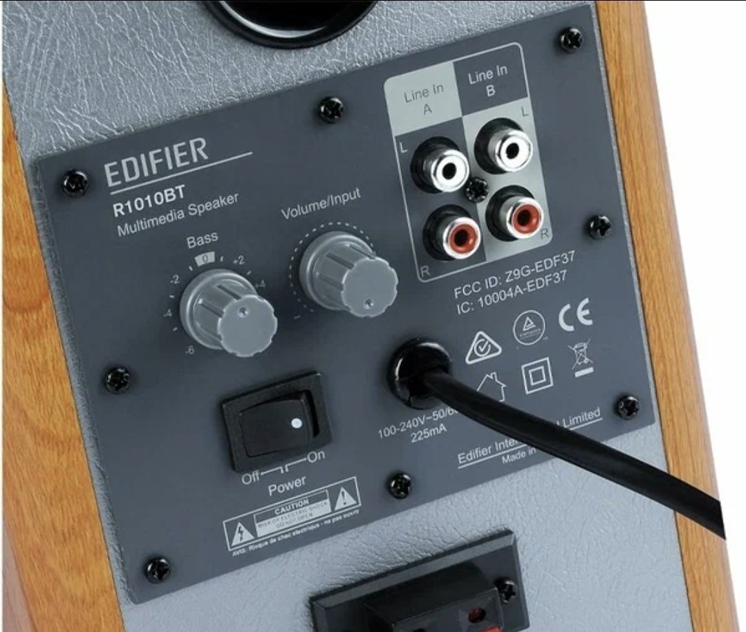 Компьютерные колонки Edifier R1010BT коричневый
