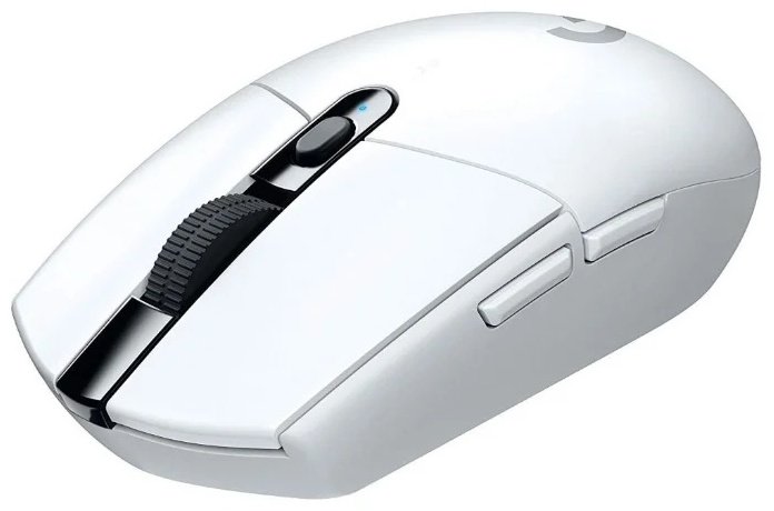 Мышь Logitech G305 Lightspeed 910-005291 белый