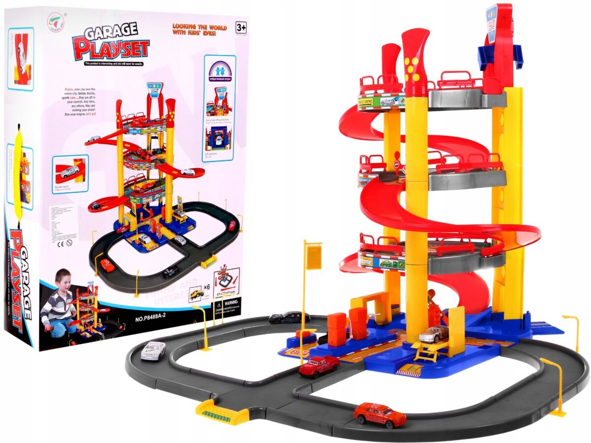 Игровые наборы GuangWei Парковка Garage 4яруса серия B купить,NaN