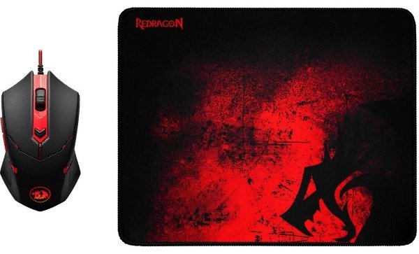 Мышь Redragon M601BA черный купить,NaN
