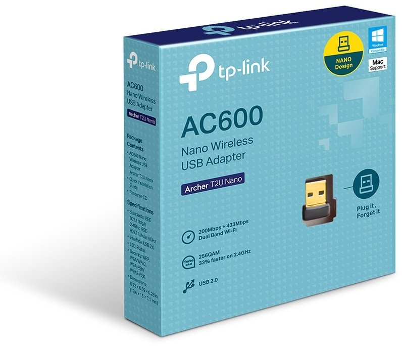 Wi-Fi адаптер TP-LINK Archer T2U Nano