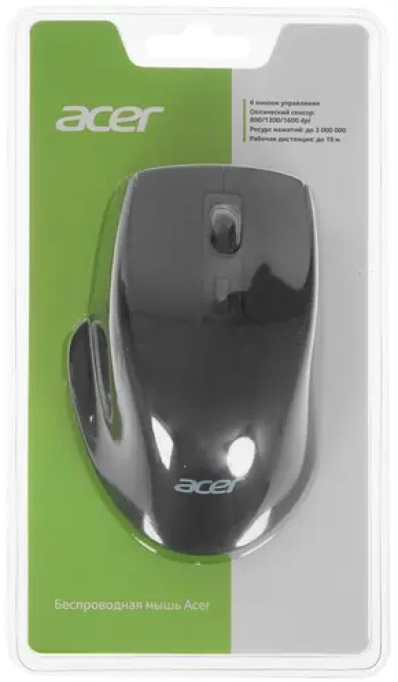 Мышь Acer OMR150 черный купить,NaN