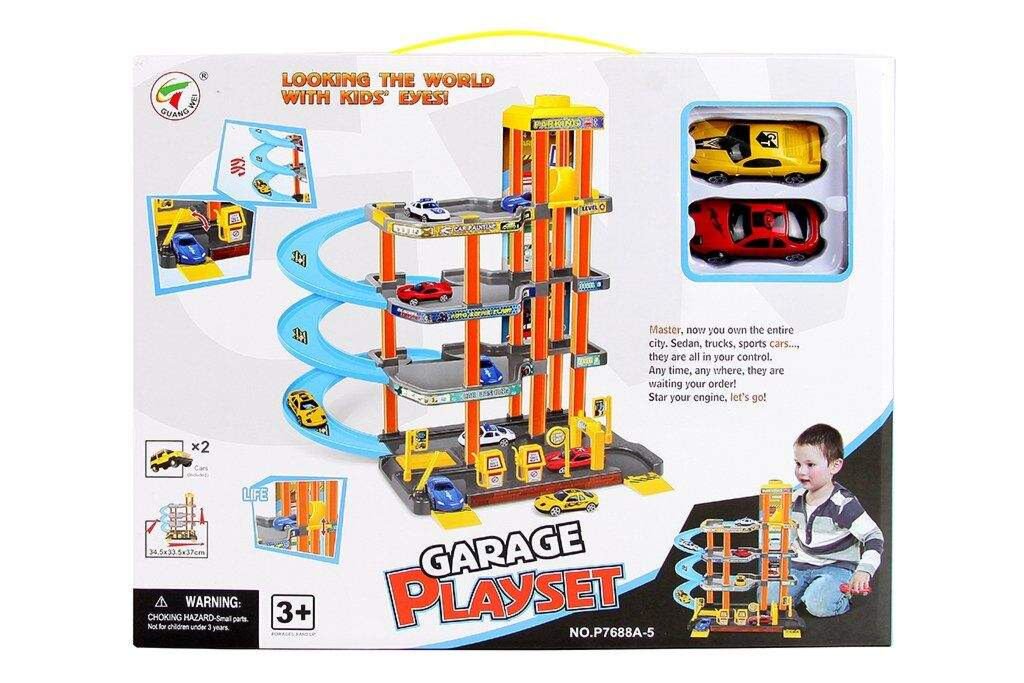 Игровой набор GuangWei Парковка Garage 4яруса серия A купить,NaN