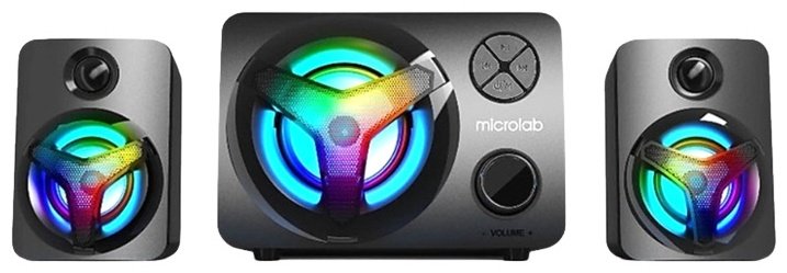 Компьютерные колонки Microlab U210 черный