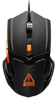 Мышь Canyon CND-SGM02RGB черный купить,NaN
