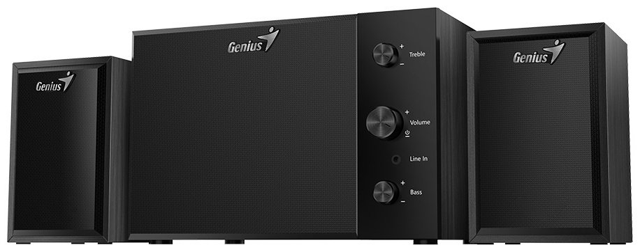Компьютерные колонки Genius SW-2.1 350 черный купить,NaN