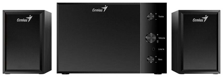 Компьютерные колонки Genius SW-2.1 350 черный купить,NaN