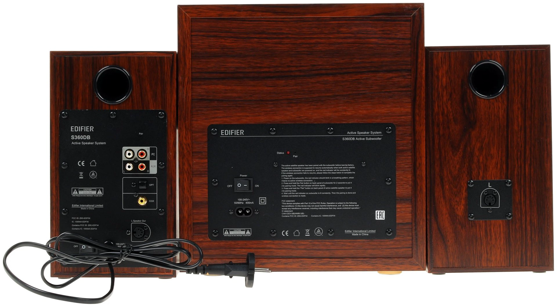 Компьютерные колонки Edifier S360DB коричневый купить,169080