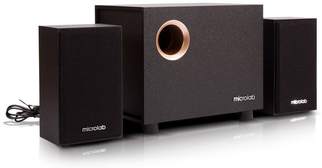 Компьютерные колонки Microlab M-105 черный