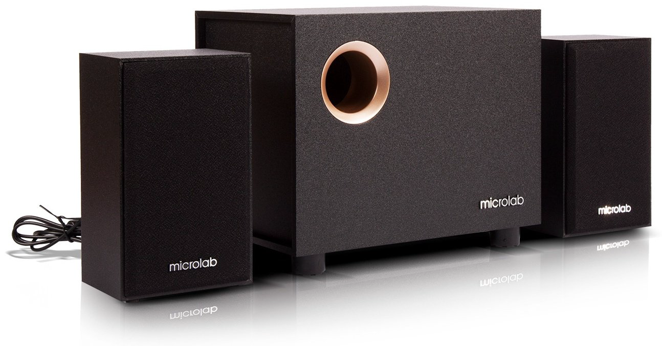 Компьютерные колонки Microlab M-105 черный