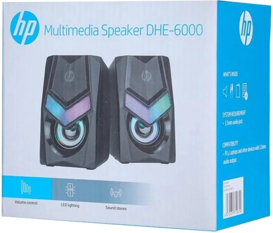 Компьютерные колонки HP DHE-6000 черный купить,NaN