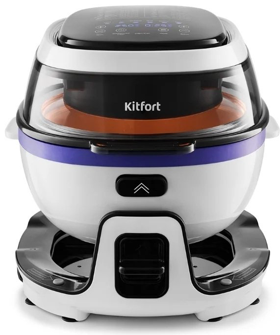 Аэрогриль Kitfort КТ-2218-2 белый, фиолетовый купить,81590