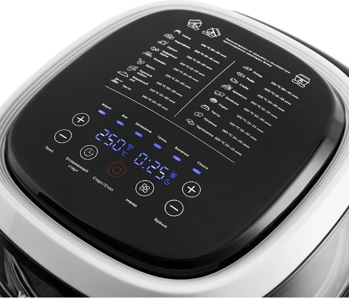 Аэрогриль Kitfort КТ-2218-2 белый, фиолетовый купить,81590
