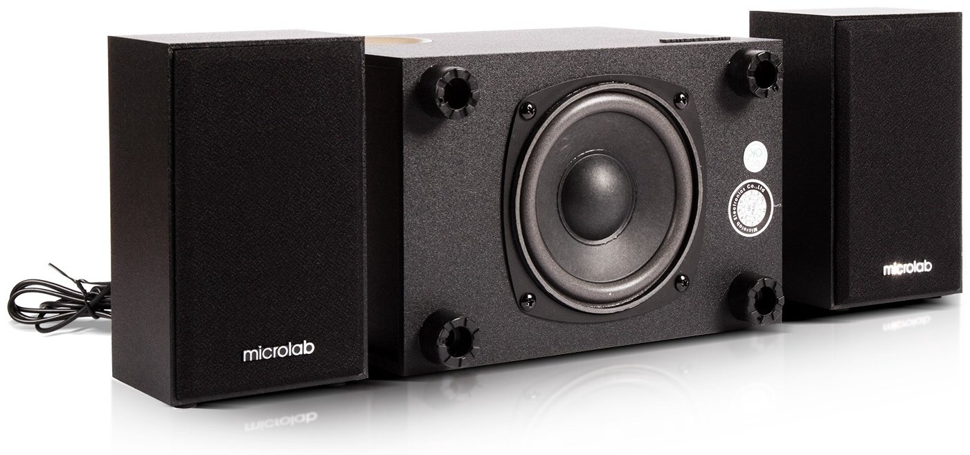 Компьютерные колонки Microlab M-105 черный - ForteMarket Компьютерные колонки Microlab M-105 черный купить,12906