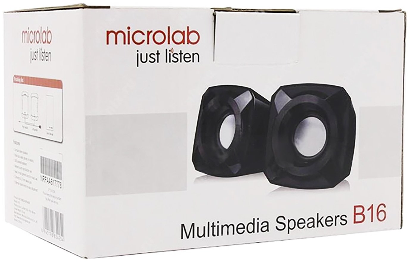 Компьютерные колонки Microlab B16 черный
