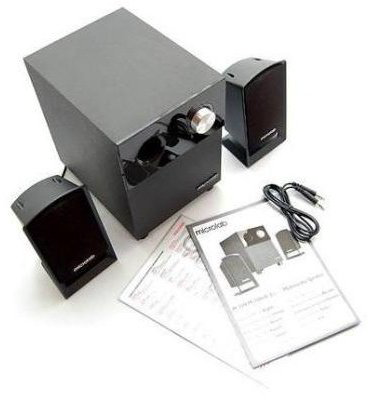 Компьютерные колонки Microlab M-109 черный, коричневый - ForteMarket Компьютерные колонки Microlab M-109 черный, коричневый купить,17260