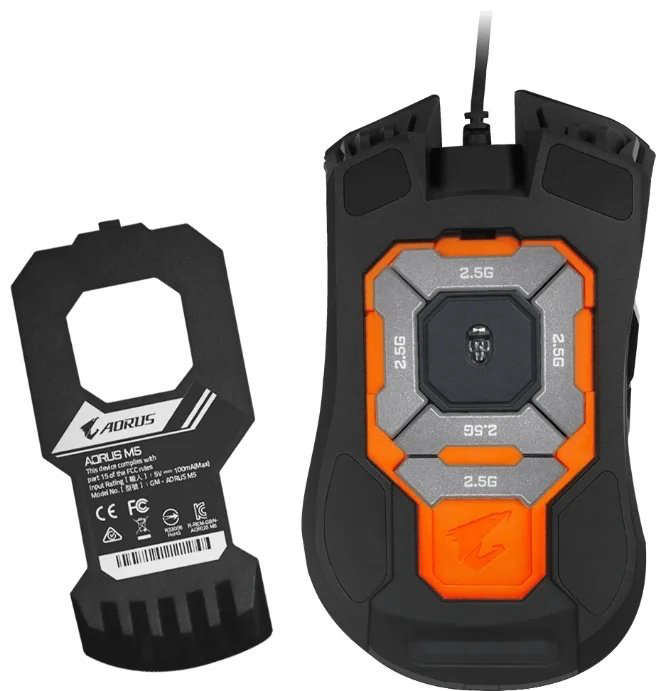 Мышь GIGABYTE Aorus M5 черный купить,NaN