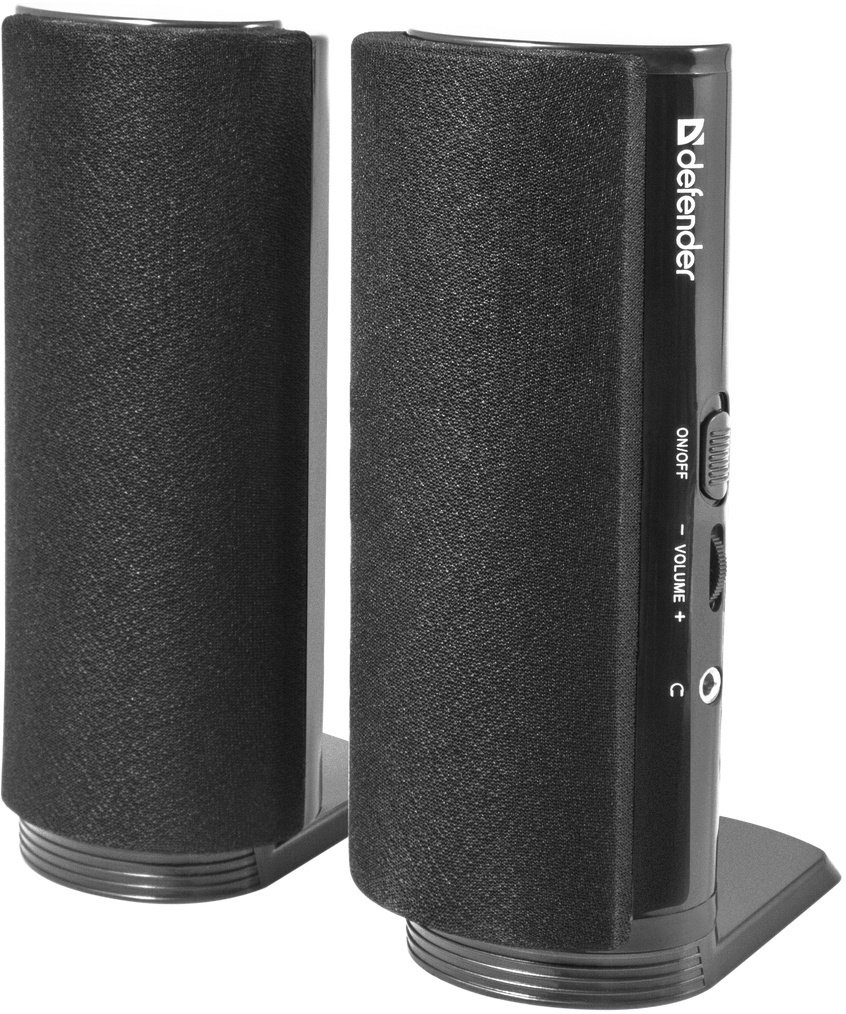 Компьютерные колонки Defender SPK-210 черный купить,NaN