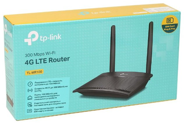 Маршрутизатор TP-LINK TL-MR100(EU) V3.0 купить,NaN