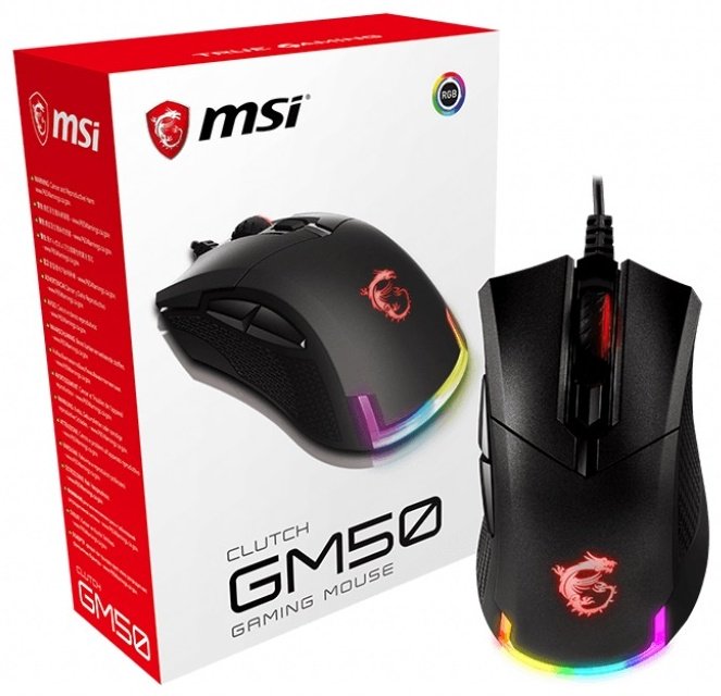 Мышь MSI Clutch GM50 Gaming Black купить,NaN