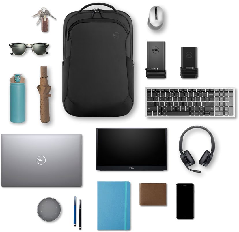 Рюкзак DELL Ecoloop Pro Backpack CP5723 до 15.6" черный купить,32870