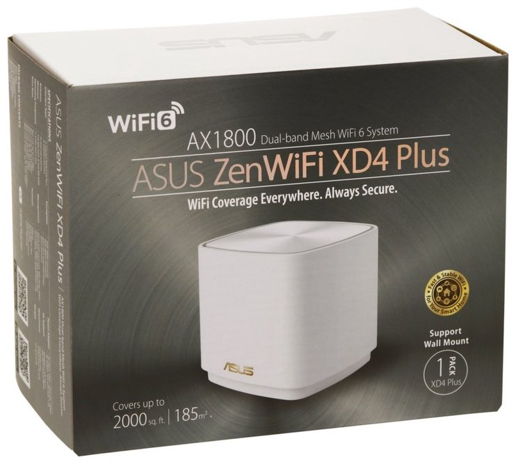 MESH-система ASUS XD4 PLUS (1-pack) купить,NaN