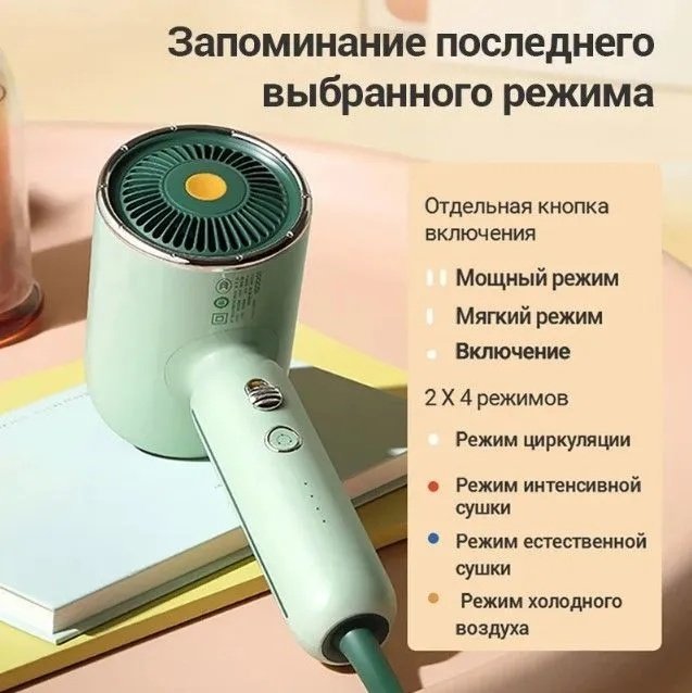Soocas RH1 фен 1600 Вт купить,NaN