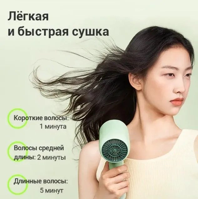 Soocas RH1 фен 1600 Вт купить,NaN