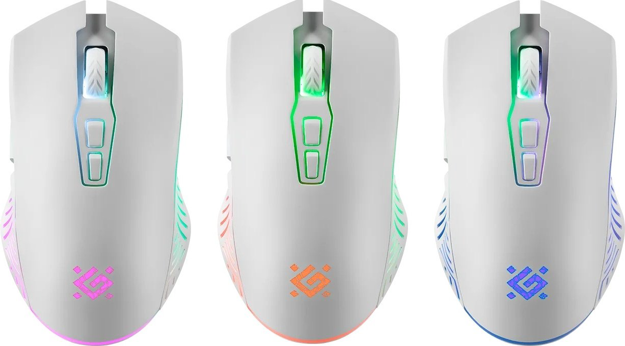 Мышь Defender Pandora GM-502 белый купить,6990