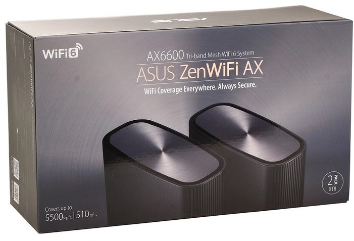 MESH-система ASUS ZenWiFi XT8 90IG0590-MO3A20 купить,NaN