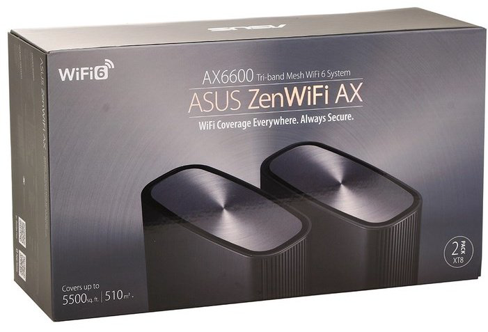 MESH-система ASUS ZenWiFi XT8 90IG0590-MO3A20 купить,NaN