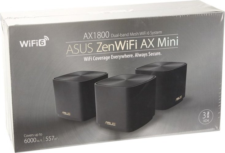MESH-система ASUS ZenWiFi AX Mini (XD4) купить,NaN