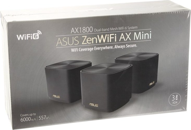 MESH-система ASUS ZenWiFi AX Mini (XD4) купить,NaN