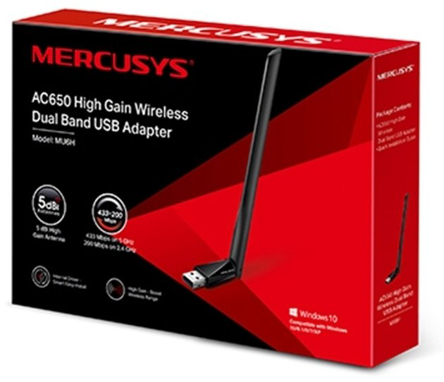 Wi-Fi адаптер Mercusys MU6H - ForteMarket Wi-Fi адаптер Mercusys MU6H купить,7990