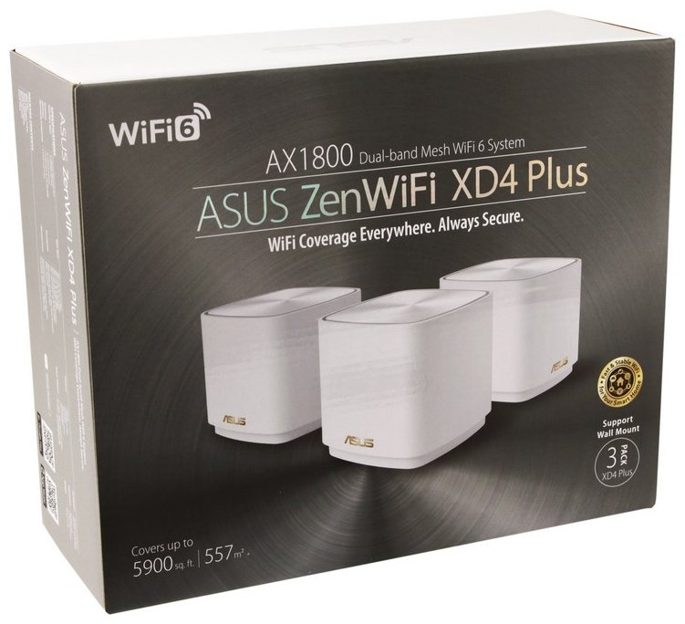 MESH-система ASUS XD4 PLUS (3-pack) - ForteMarket MESH-система ASUS XD4 PLUS (3-pack) купить,129990