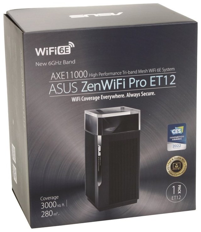 MESH-система ASUS ZenWiFi Pro ET12 (1-pack) купить,229990
