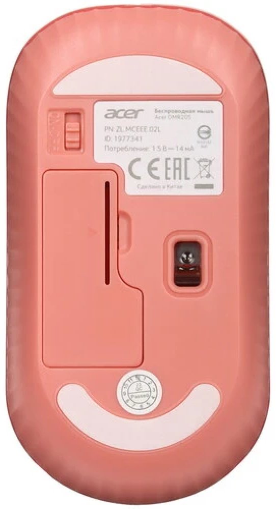 Мышь Acer OMR205 розовый купить,NaN