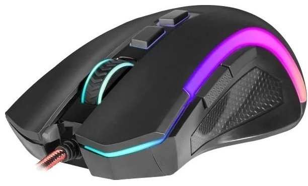 Мышь Redragon Griffin черный купить,NaN