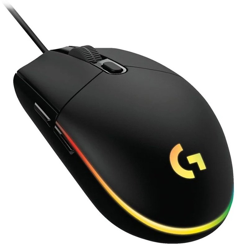 Мышь Logitech G102 Lightsync черный