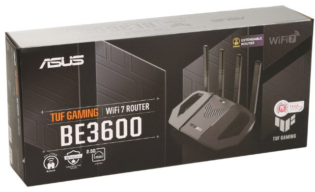 Wi-Fi роутер ASUS TUF Gaming BE3600 90IG0900-MO9C00 купить,89800