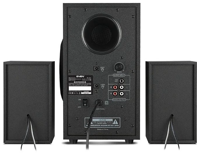 Компьютерные колонки SVEN MS-2070 черный купить,50980