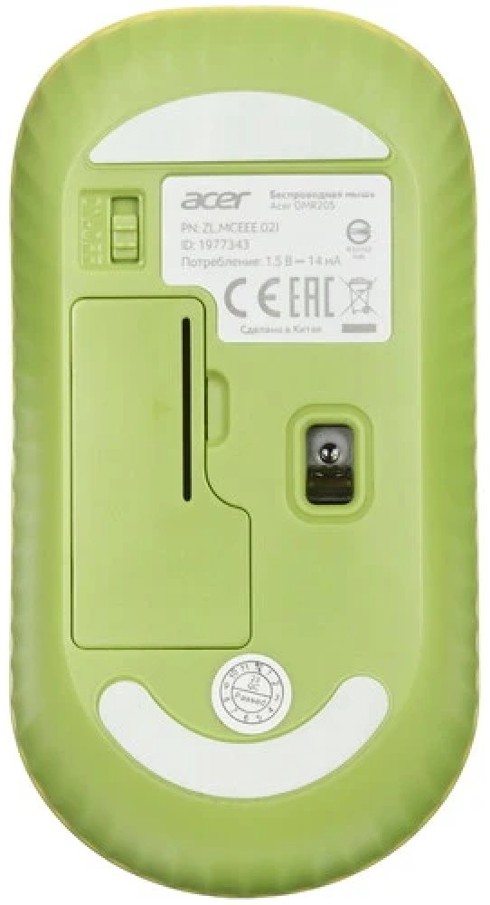 Мышь Acer OMR205 зеленый - ForteMarket Мышь Acer OMR205 зеленый купить,5302