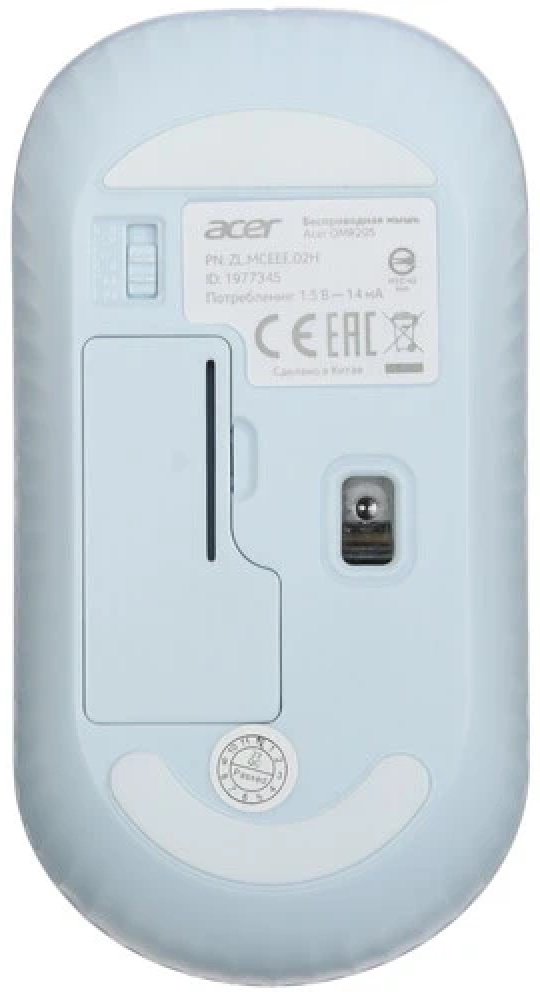 Мышь Acer OMR205 белый купить,NaN