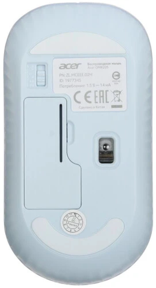 Мышь Acer OMR205 белый купить,NaN
