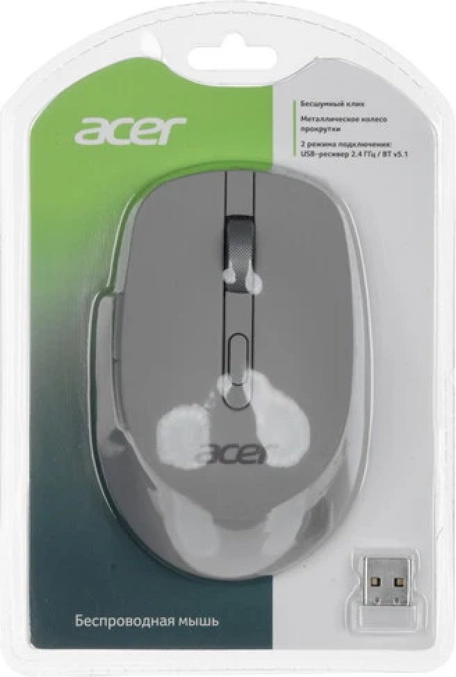 Мышь Acer OMR310 серый купить,NaN