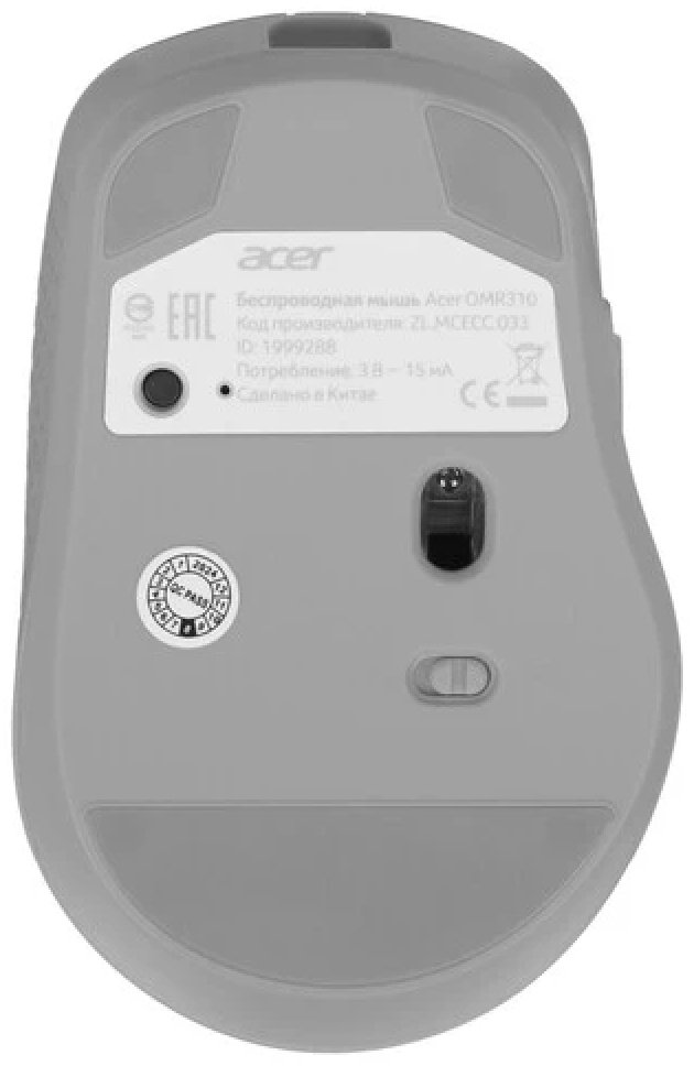 Мышь Acer OMR310 серый купить,NaN
